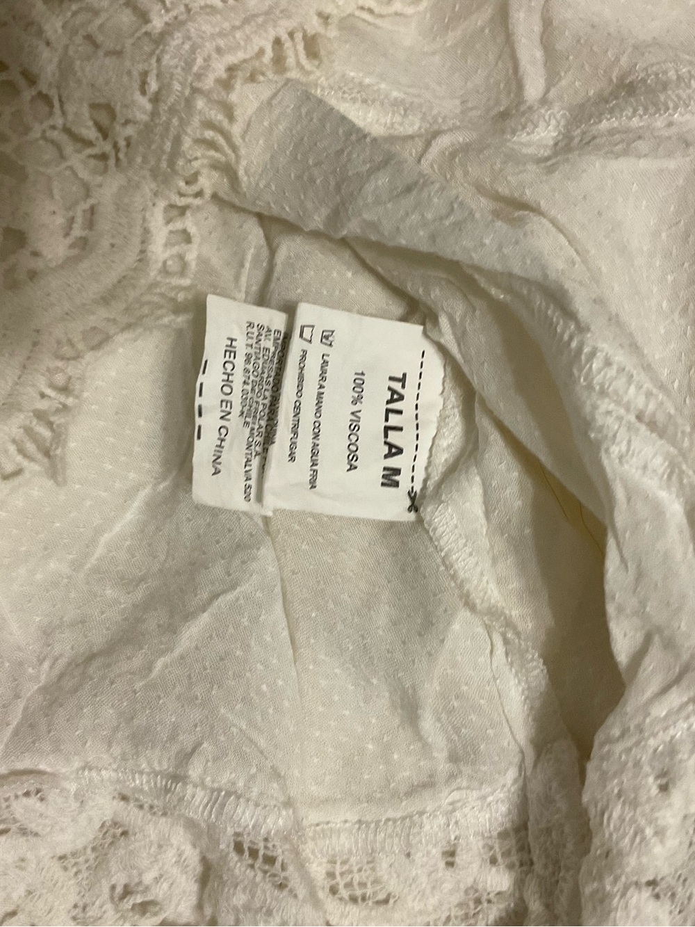 White Lace-Trim Women's Camisole Top - Picture 5 of 5